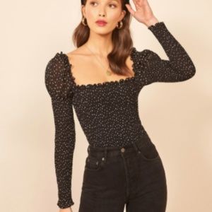 NWT Reformation Elisabetta Top